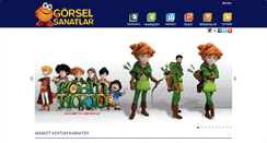 Desktop Screenshot of gorselsanatlar.com