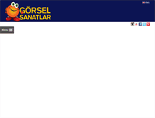 Tablet Screenshot of gorselsanatlar.com